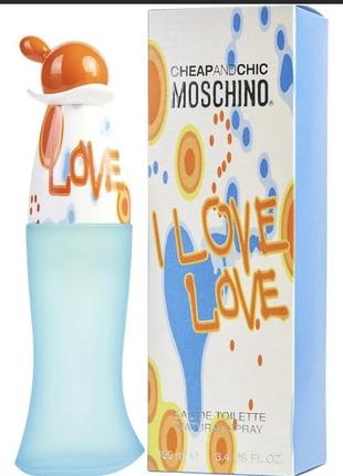 100 мл i love love moschino (ж)