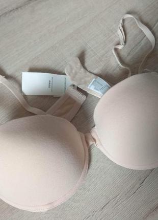 Women'secret бюстгальтер ліфчик новий нюд з пуш-апом push up розмір 36с