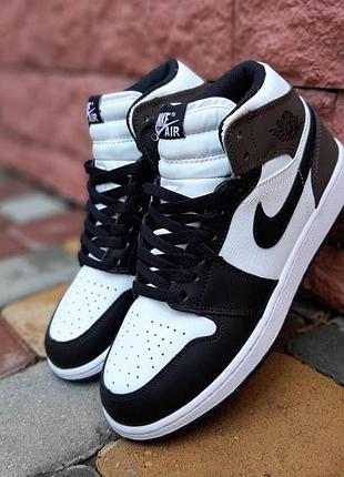 Женские кроссовки nike air jordan белые с черным скипь sale &lt;unk&gt; smb