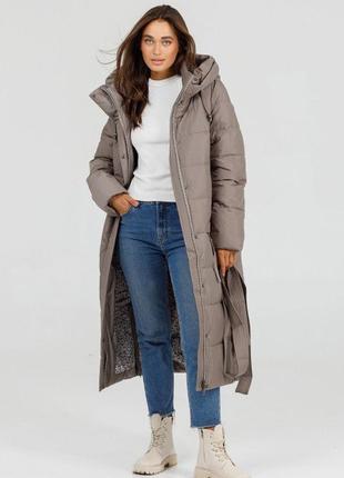 Пальто зимове жіноче lora duvetti 905, 46 розмір3 фото