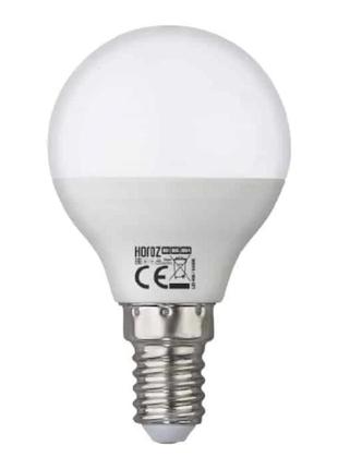 Светодиодная лампа elite-6 6w е14 4200к