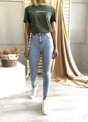 Скинни джинси жіночі висока посадка туреччина1 фото