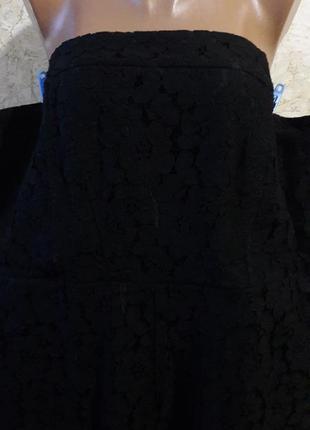 Торг! черный комбинезон из гипюра на подкладке с карманами и зауженными штанами2 фото