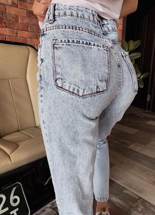 Стильные мом джинсы все размеры2 фото