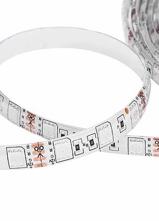 Світлодіодна led стрічка prolum™ 12v; 505060; ip65; series "sg", rgb