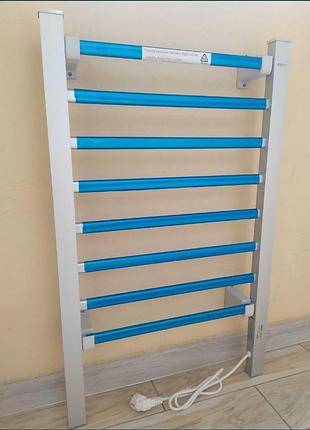 Електрична сушарка для одягу настінна та підлогова 8 секцій qt/perfect. сушарка електробільна