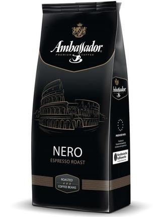 Кава в зернах ambassador nero 1 кг