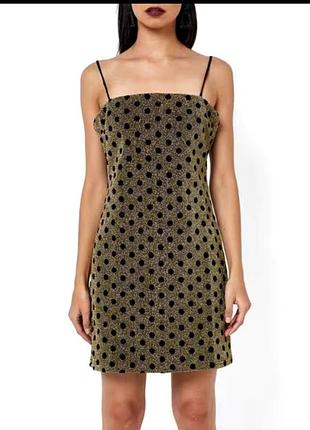 Плаття-комбінація з глітером