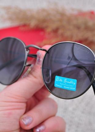 Фирменные солнцезащитные круглые очки rita bradley polarized окуляри