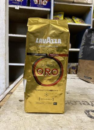 Кофе в зернах lavazza qualita oro 500 гр