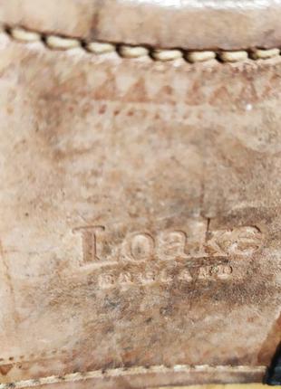 Лоферы от известной английской обувной фирмы loake, натуральная замша.7 фото