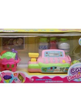 Касовий апарат рожевий