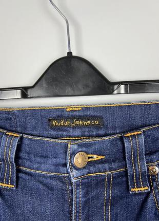 Nudie jeans женские джинсы зауженные / скинни6 фото