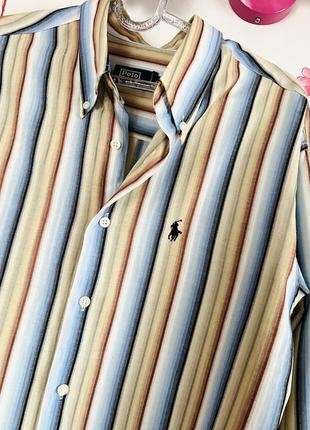 Polo ralph lauren сорочка з бавовни оригінал2 фото