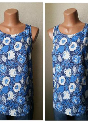 Блузочка з гарним принтом s-m