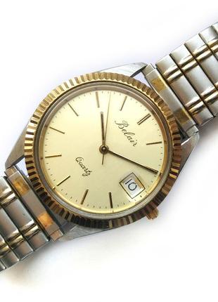 Belair мужские винтажные часы из сша сталь дата мех. eta swis parts4 фото
