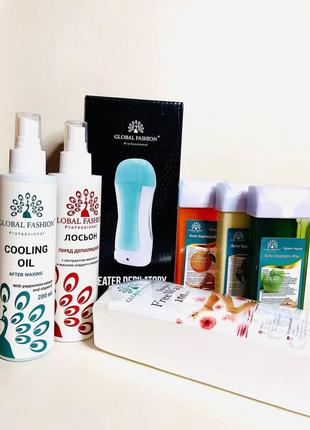 Набір для депіляції з касетним воскоплавом великий №2