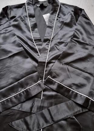 Шовковистий жіночий халат esmara 36/38 євро2 фото
