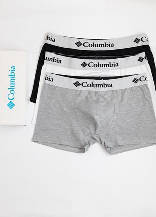 Чоловічі боксери columbia набір трусів 4 шт. з3016 бавовна6 фото