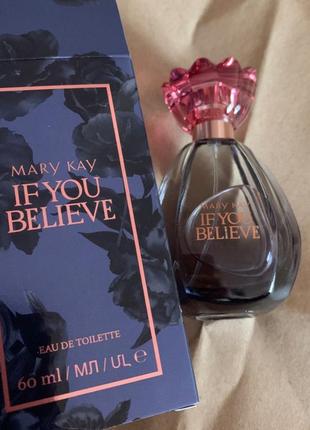 Туалетна вода if you believe mary kay1 фото