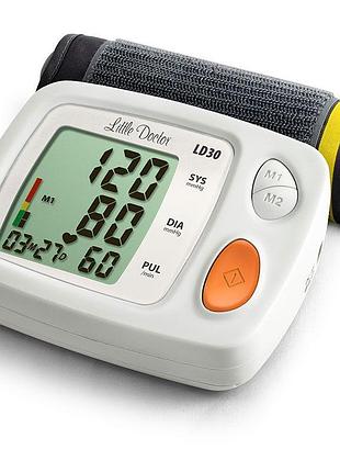 Тонометр little doctor ld-30 автоматический на плечо с адаптером гарантия 5 лет
