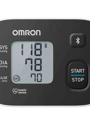 Тонометр omron rs3 intelli it (hem-6161t-e) автоматический на запястье гарантия 5 лет