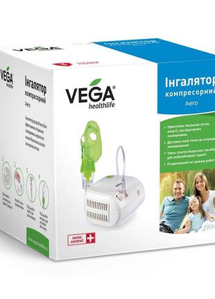 Ингалятор vega vn 420 aero компрессорный гарантия 3 года2 фото