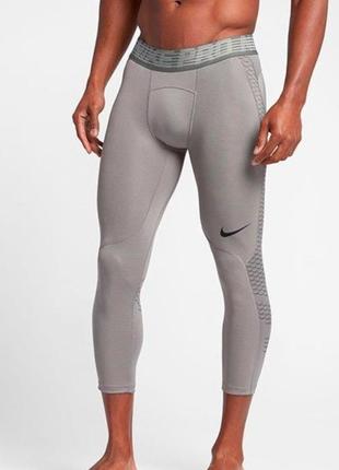 Стильнi оригинал тайтси, лосiни спортсеріі nike pro hypercool compression для силових тренувань розмiру l1 фото