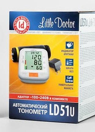 Тонометр little doctor ld-51u автоматичний на плече з адаптером гарантія 5 років2 фото