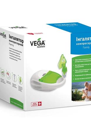 Ингалятор vega family cn-01 w компрессорный гарантия 3 года2 фото