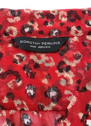 Шифоновя блузка с завязками dorothy perkins, xl6 фото