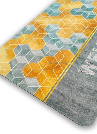 Вологопоглинальний килимок куби "welcome" 40*60cm*3mm (d) sw-00001561