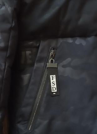 Куртка mazhang (170 см) зимняя удлиненная на подростка9 фото