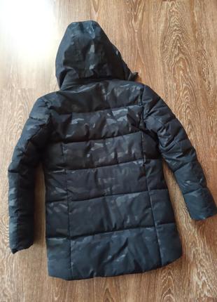 Куртка mazhang (170 см) зимняя удлиненная на подростка4 фото