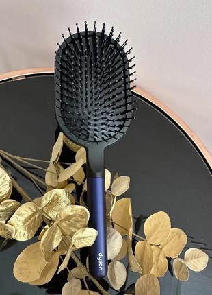 Щітка расческа массажная dyson designed paddle brush (prussian blue/black)