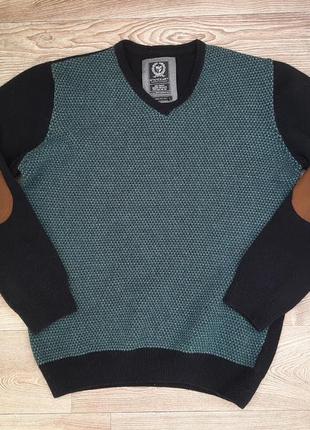 Вовняний светр пуловер state of art р.xl-xxl