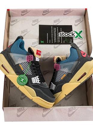 Nike air jordan 4 retro off noir