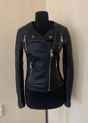 Косуха шкіряна куртка philipp plein s