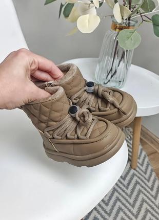 Стильные теплые угги 2
