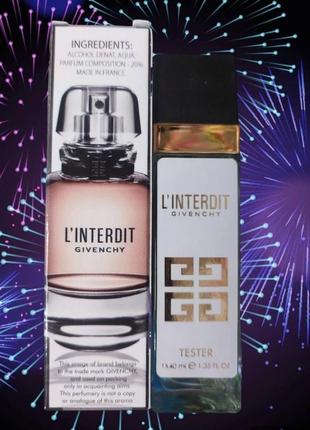 Givenchy l`interdit woman 40ml