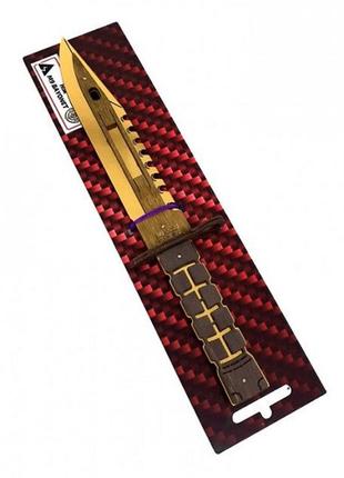 Сувенирный нож, модель so-2 «m-9 bayonet» gold