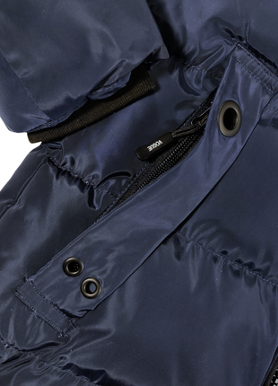Куртка детская зимняя теплая синяя для парня 134/1402 фото