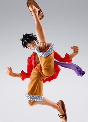 Оригинальная коллекционная аниме фигурка луффи из ван пес, eone piece "sailing again" monkey d. luffy ver.2 1/8 complete figure4 фото