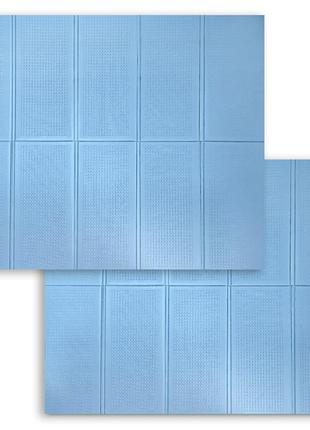 Килимок складаний однотонний 1,5х2,0mх10mm блакитний (297) sw-00001190