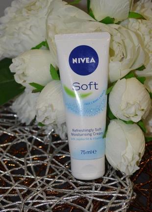 Интенсивный увлажняющий крем для всего тела nivea soft intensive moisturising cream