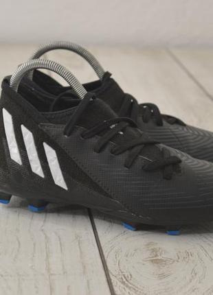 Adidas predator дитячі футбольні бутси чорного кольору оригінал 35 34.5 розмір