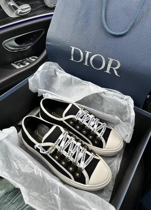 Кеди dior b23 low  black  premium6 фото