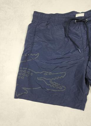 Нейлоновые шорты штаны плавки lacoste2 фото
