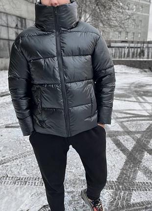 Куртка зимова лакова плащівка