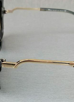 Christian dior окуляри жіночі сонцезахисні синьо-фіолетові дзеркальні4 фото